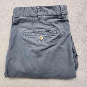 Peter Millar Chino Pants Mens 36 Gray Pima Cotton Stretch 97/3 Casual Trousers